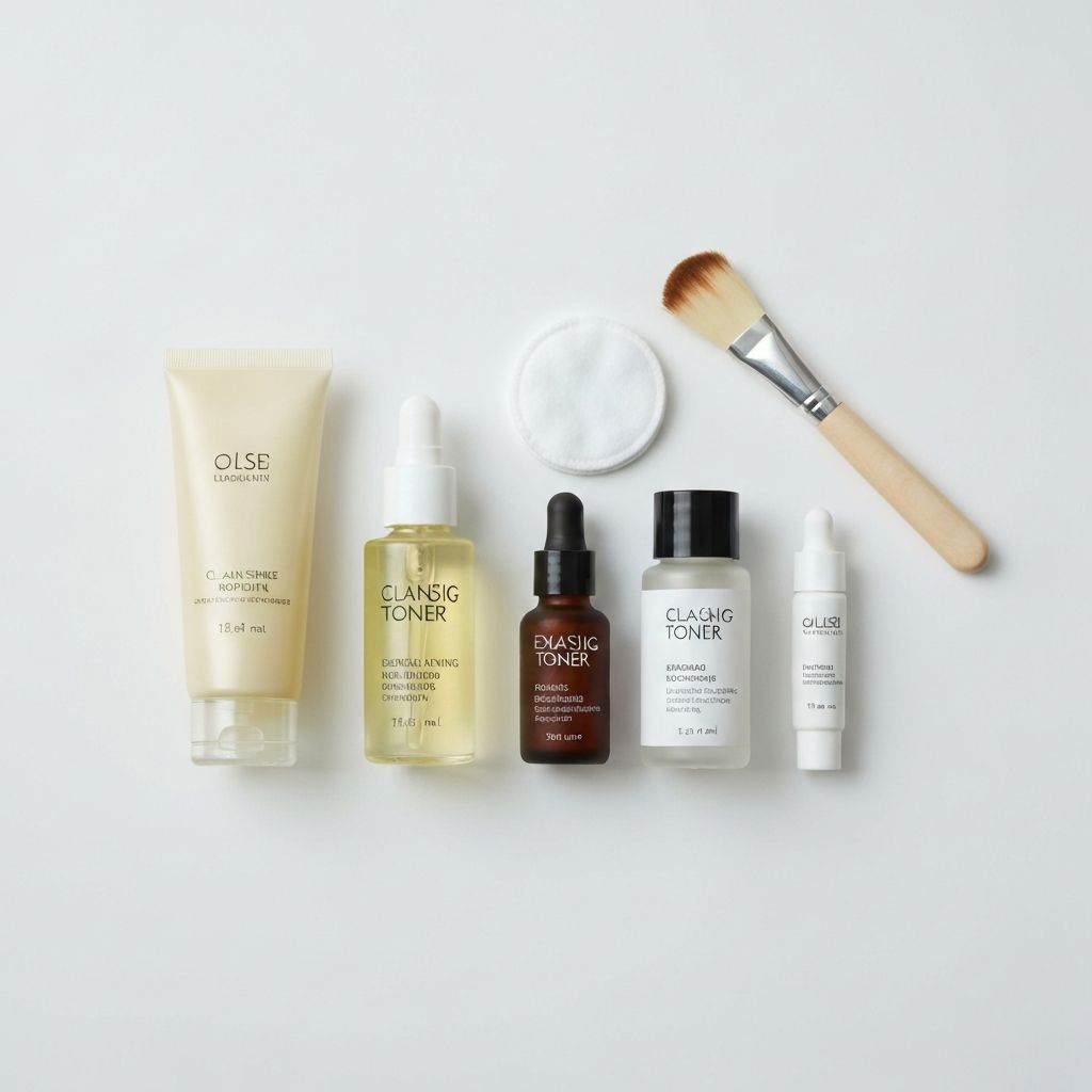 Developing skincare routine